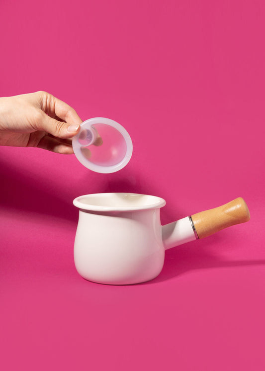 llita Clean Pot BEA | esterilizar disco menstrual hervir silicona médica
