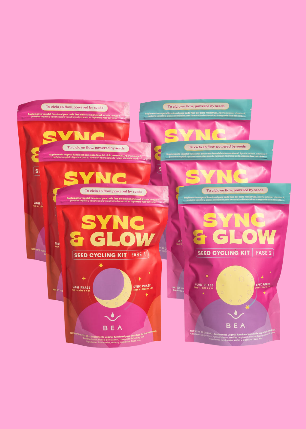 Kit 3 Ciclos Seed Cycling