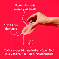 Tail Disc BEA | 100% libre de fugas disco menstrual con jalador