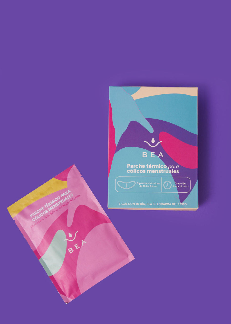 Parches Herbales Anti-Cólicos BEA | alivio natural cólicos menstruales 12h