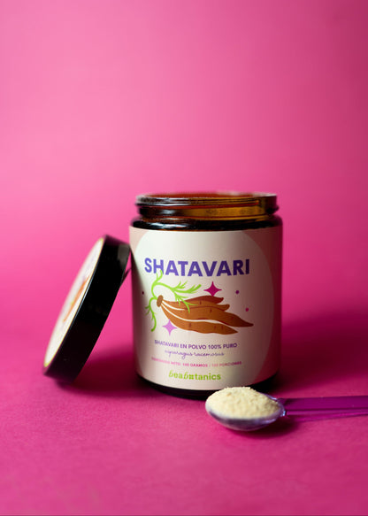 Shatavari BEA | suplemento adaptógeno equilibrio hormonal femenino 100g