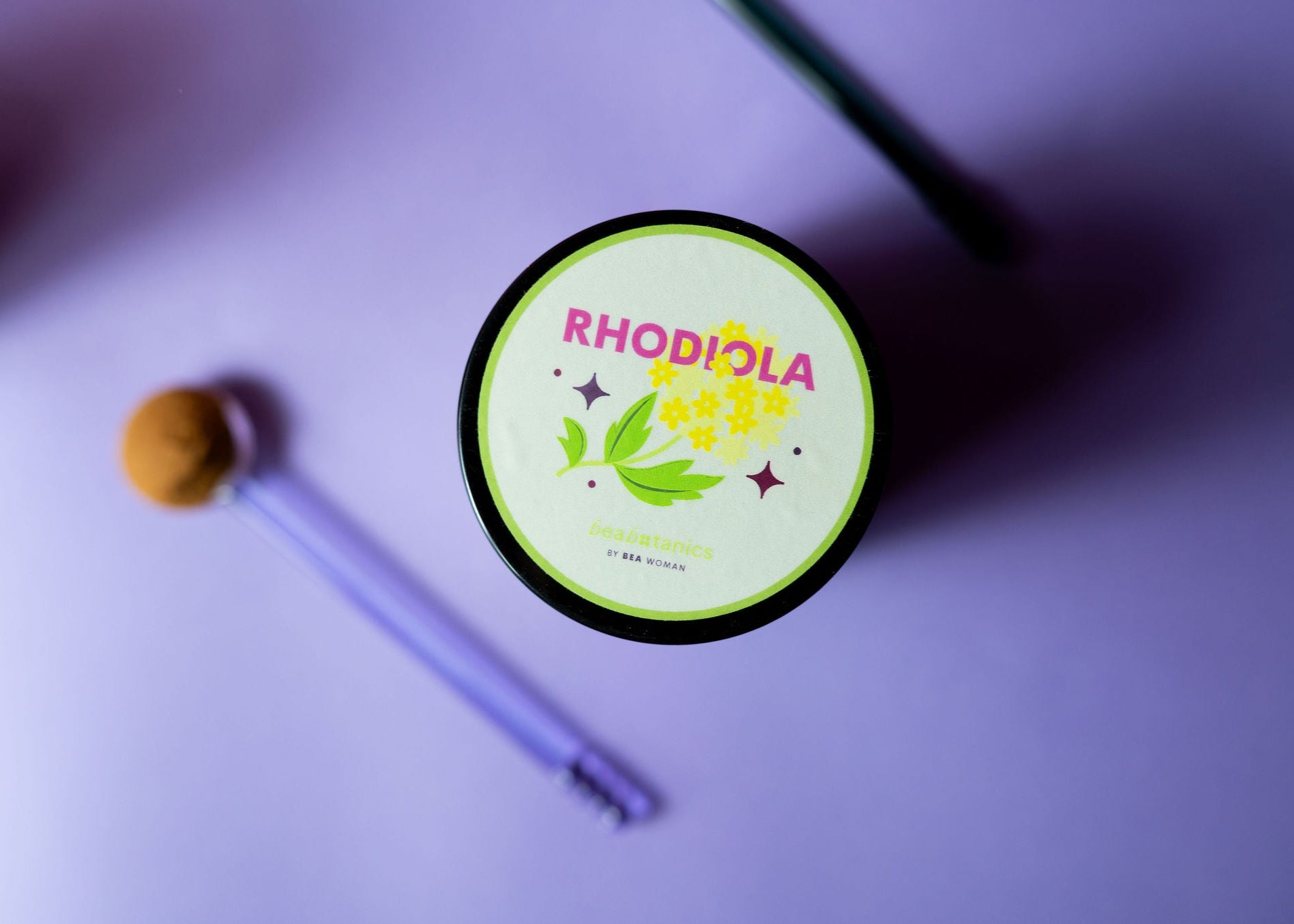 Rhodiola BEA etiqueta | adaptógeno himalaya equilibrio cortisol mujeres