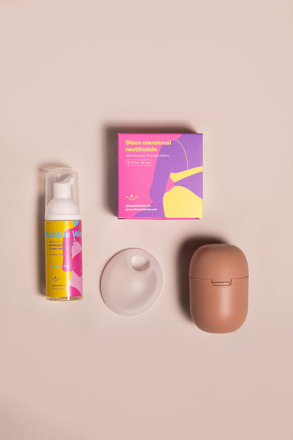 Kit Disco Mini Teen BEA | kit completo disco menstrual principiantes adolescentes