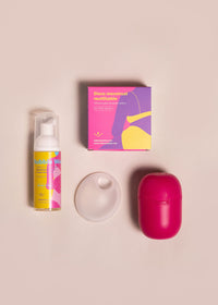 Disc Essentials Kit BEA | kit completo disco menstrual Shaker Bubble Wash
