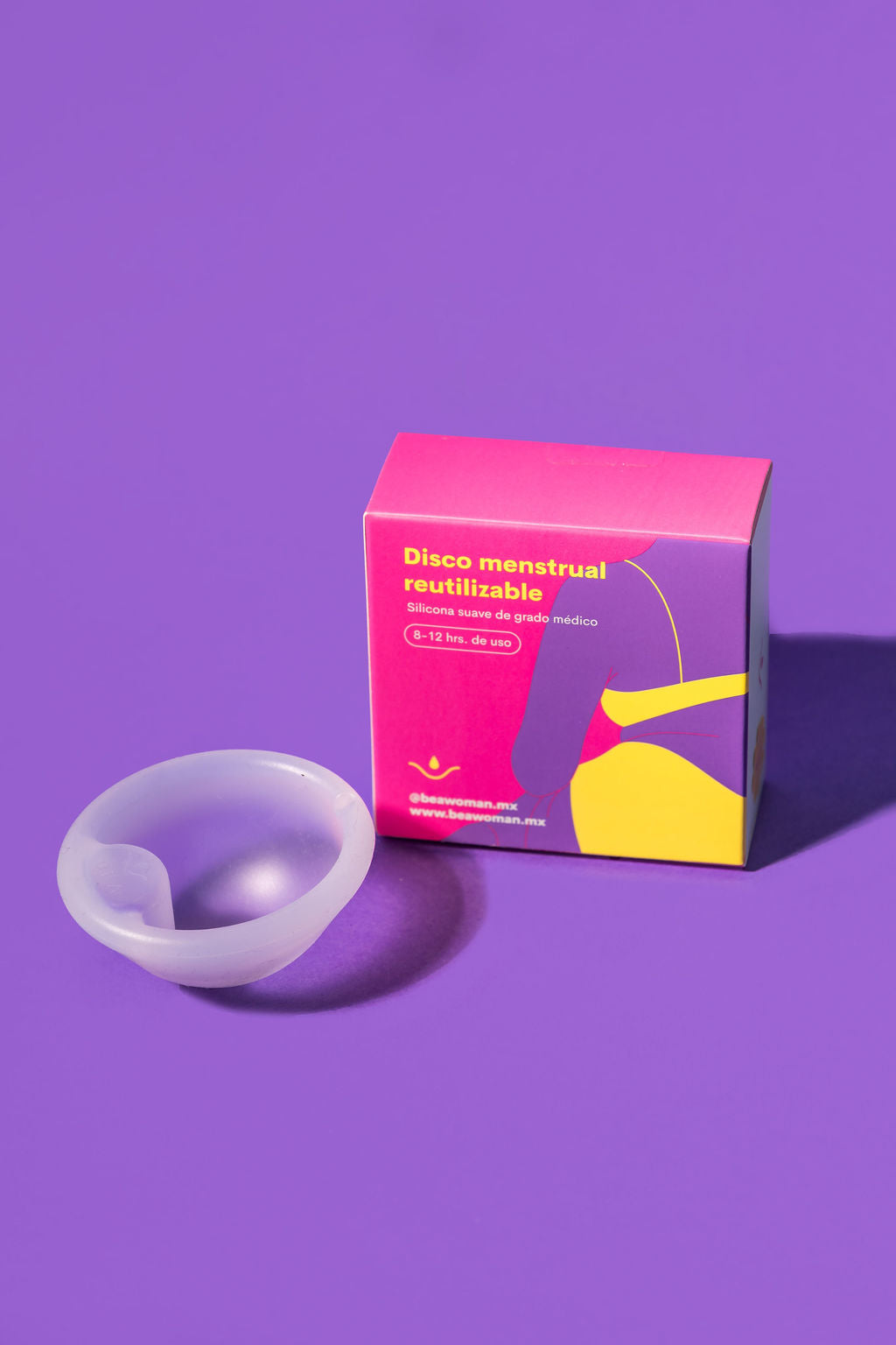 Disco Menstrual BEA Regular | cómo se ve el empaque oficial BEA