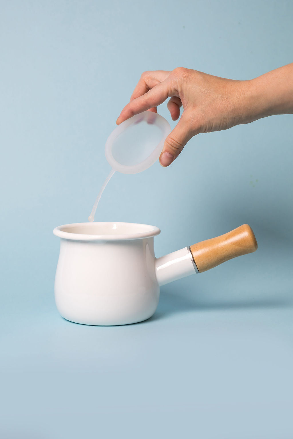 Ollita Clean Pot BEA | olla esterilizadora copa y disco menstrual