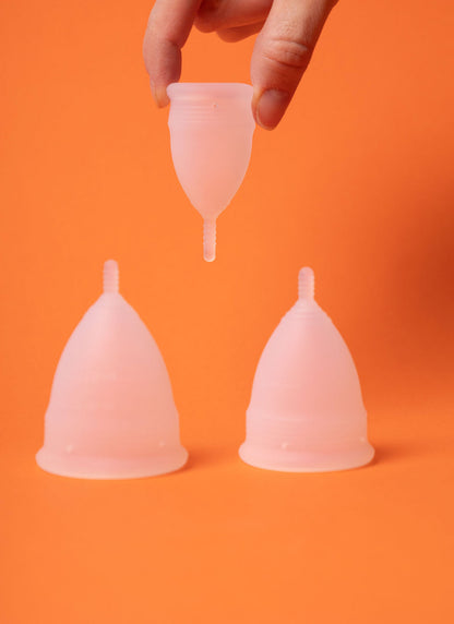 Copa Menstrual BEA tallas | 3 tallas silicona médica 12h protección sin fugas